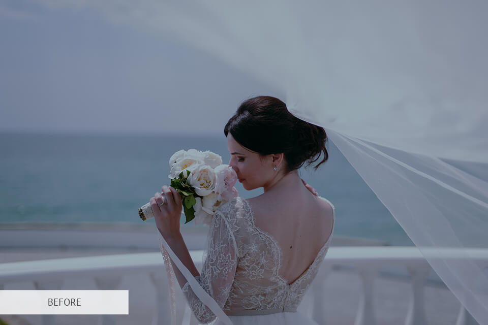 free lightroom preset for wedding portraits